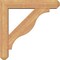 Ekena Millwork Funston Craftsman Smooth Bracket w/ Offset Brace, Western Red Cedar, 5 1/2"W x 26"D x 26"H BKT0604X26X26FST04SWR - alternate 2